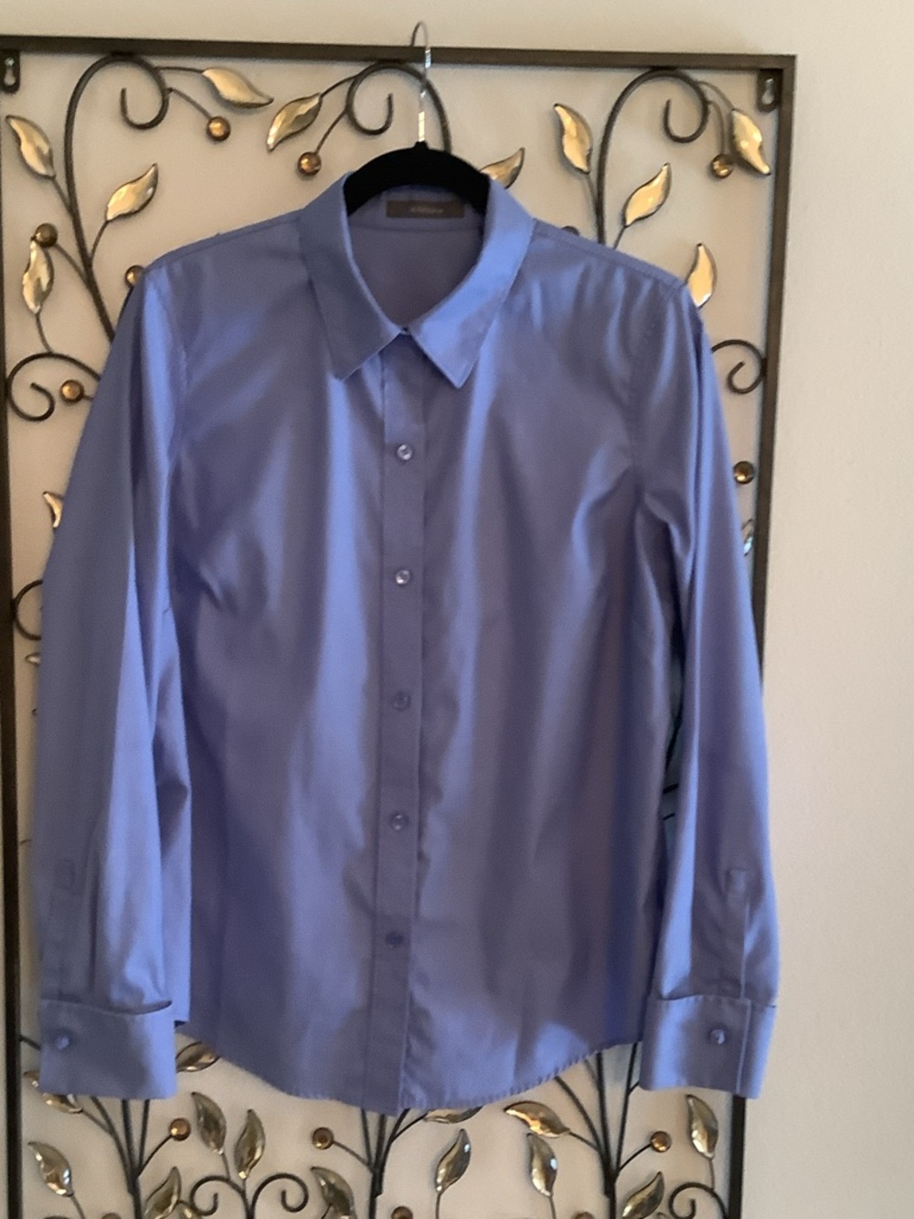 Liz Claiborne Light Blue Men's Dress Shirt - Button-Up